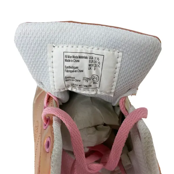 Airwalk Girls’ Light-Up Sneakers – Pink Rose Gold
