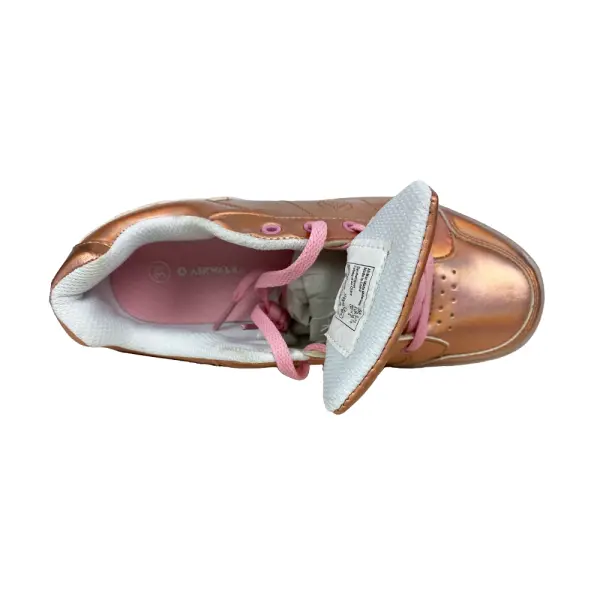 Airwalk Girls’ Light-Up Sneakers – Pink Rose Gold