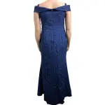 Adrianna Papell Off-Shoulder Formal Dress