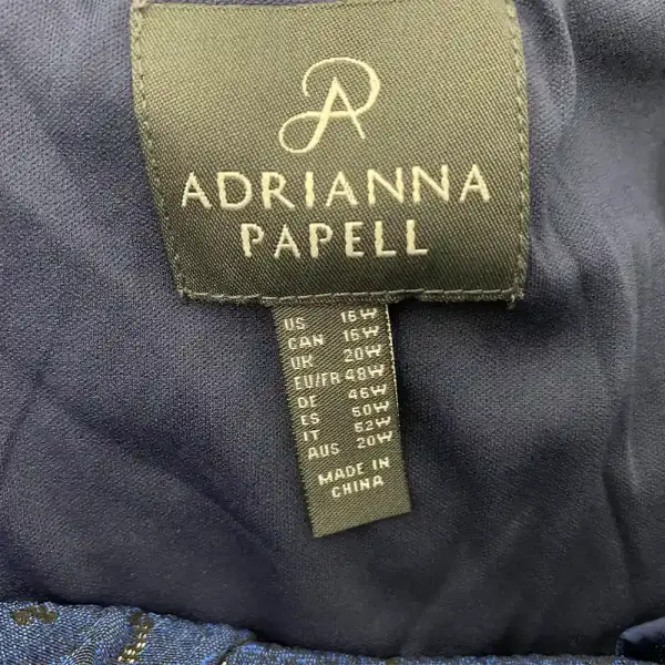 Adrianna Papell Off-Shoulder Formal Dress