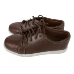 American Eagle Boys’ Liam Brown Perforated Casual Lace-Up Shoes Size 3