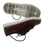 American Eagle Boys’ Liam Brown Perforated Casual Lace-Up Shoes Size 3