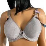 Bali Comfort Revolution Front-Close Shaping Underwire Bra 34D in Warm Steel