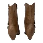BC Brown Leather Mid-Calf Boots – Women’s Size 6