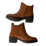 Bella Marie Ryder-18 Tan Ankle Boots