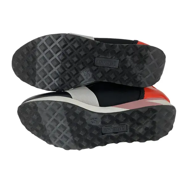 Brash Women’s Cody Black Red Gray White Sneakers Size 5.5