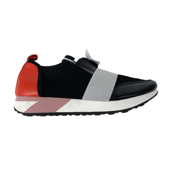 Brash Women’s Cody Black Red Gray White Sneakers Size 5.5