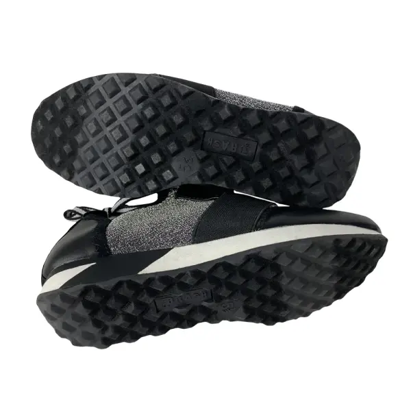 Brash Women’s Cody Black Silver Fashion Sneakers Size 5.5
