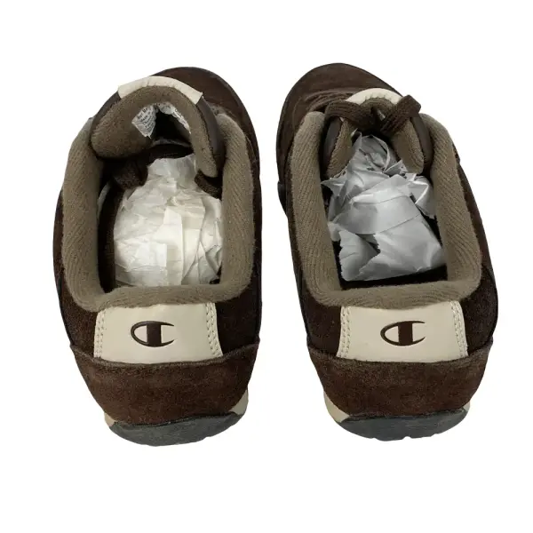 Champion Girls Sneakers Brown and Tan Suede Size 3