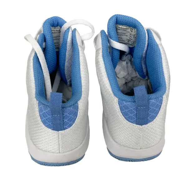 Champion Boys' Inferno White & Light Blue Basketball Shoes