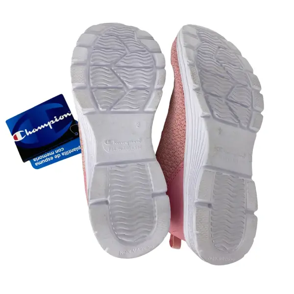 Champion Moxie Runner Girls Sneakers Peach and Purple