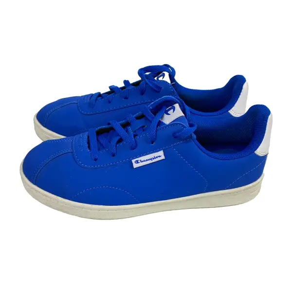 Champion Rally Blue Suede Athletic Sneakers Size 4