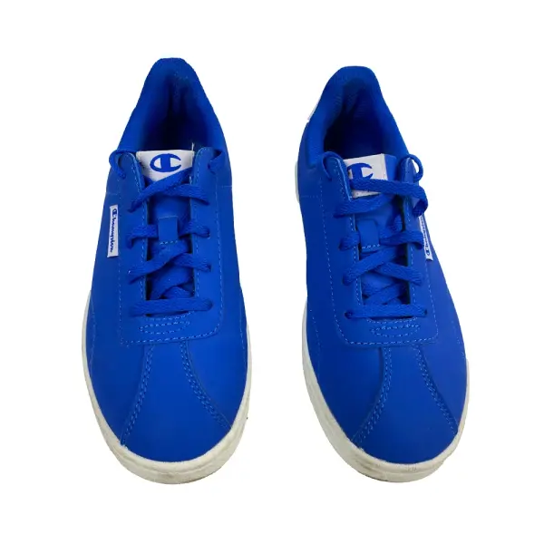 Champion Rally Blue Suede Athletic Sneakers Size 4
