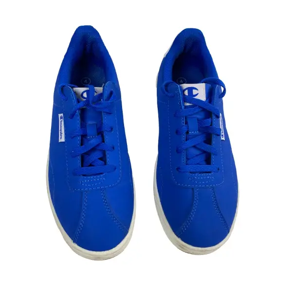 Champion Rally Blue Suede Athletic Sneakers Size 4