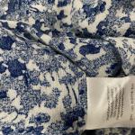 DKNY Jeans Abstract Print V-Neck Top