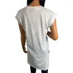 DKNY NYC Skyline Graphic High-Low Tunic