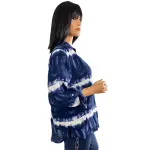 INC International Concepts Tie-Dye Utility Shirt