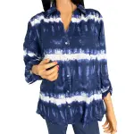 INC International Concepts Tie-Dye Utility Shirt