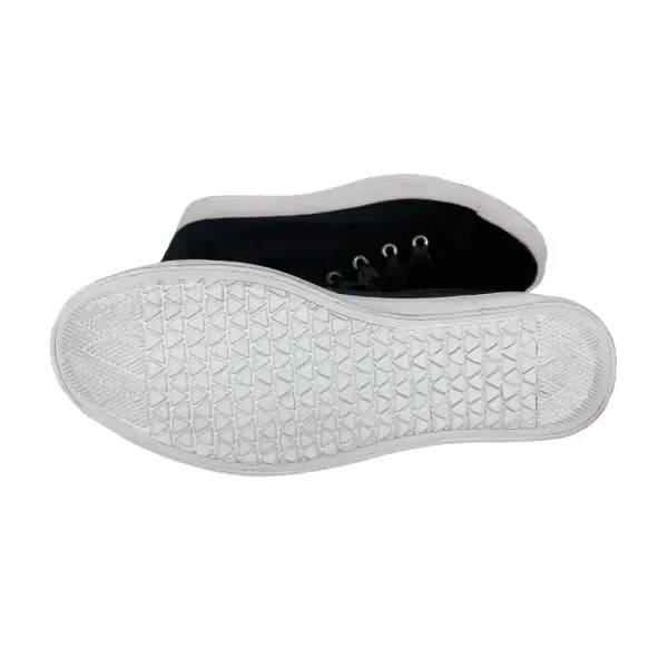 Joe Boxer Ry Black Velvet High Top Sneakers