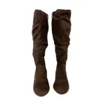 Lower East Side Brown Faux Suede Boots