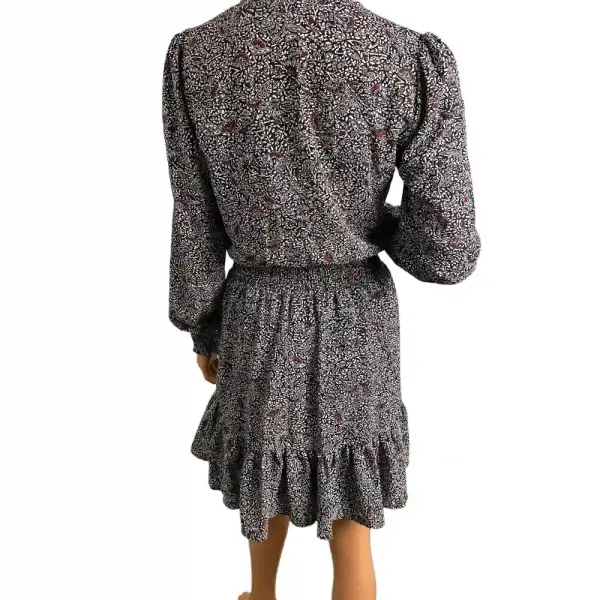 Michael Kors Floral Faux-Wrap Dress