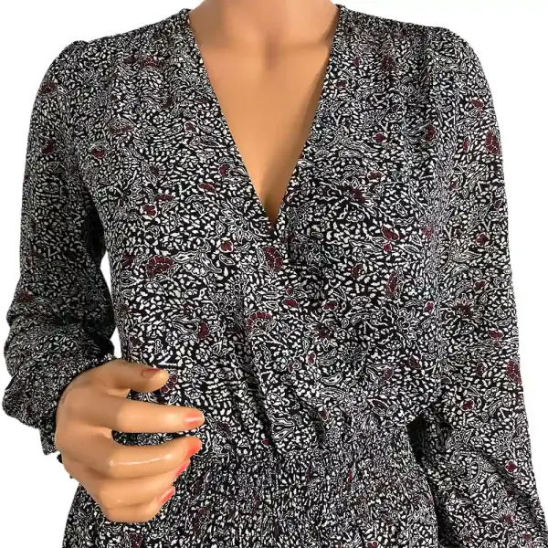 Michael Kors Floral Faux-Wrap Dress