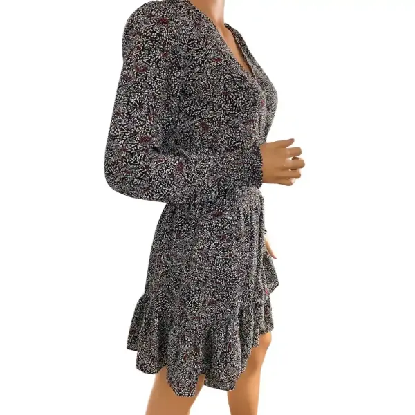Michael Kors Floral Faux-Wrap Dress