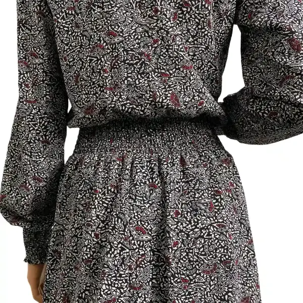 Michael Kors Floral Faux-Wrap Dress