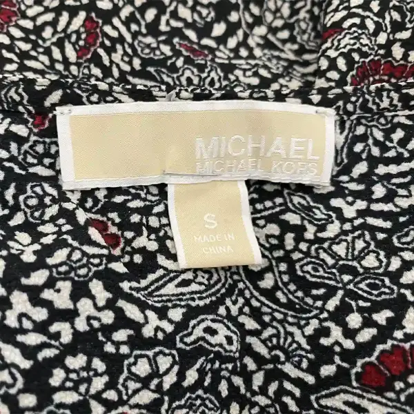 Michael Kors Floral Faux-Wrap Dress