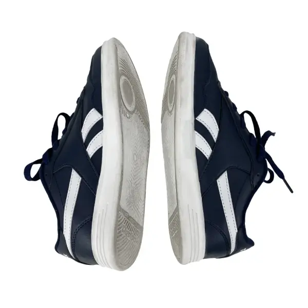 Reebok Galaxy 5 Athletic Sneakers Youth Boys Size 5 Navy Blue Lace-Up Low Tops