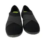 Refresh Comfort Women's Shoes Size 5.5 Black Fabric Slip On Slip Resistant