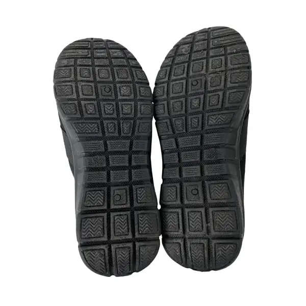 Refresh Comfort Women's Shoes Size 5.5 Black Fabric Slip On Slip Resistant