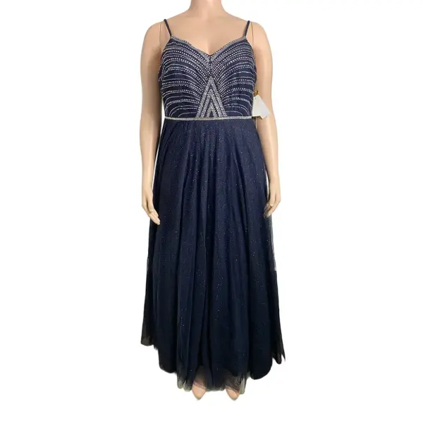 TLC Say Yes to the Prom Navy Formal Dress