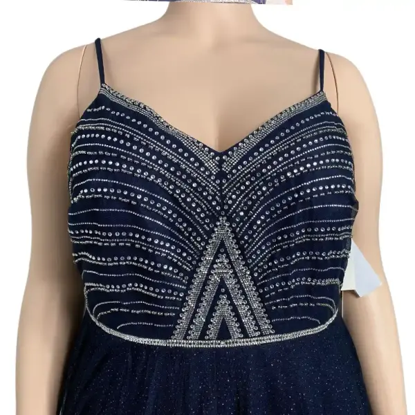 TLC Say Yes to the Prom Navy Formal Dress