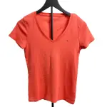 Tommy Hilfiger Flag Logo V-Neck Tee