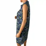 Tommy Hilfiger Floral Sleeveless Button-Front Dress