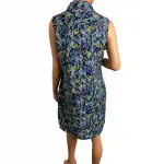 Tommy Hilfiger Floral Sleeveless Button-Front Dress
