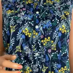 Tommy Hilfiger Floral Sleeveless Button-Front Dress