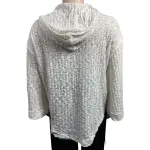 Free People Baja Babe Confetti Speckled Hacci Hoodie Sweater