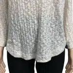 Free People Baja Babe Confetti Speckled Hacci Hoodie Sweater