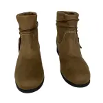 Zoe & Zac Suede Like Tassel Ankle Boots Girls Size 4 Tan Brown